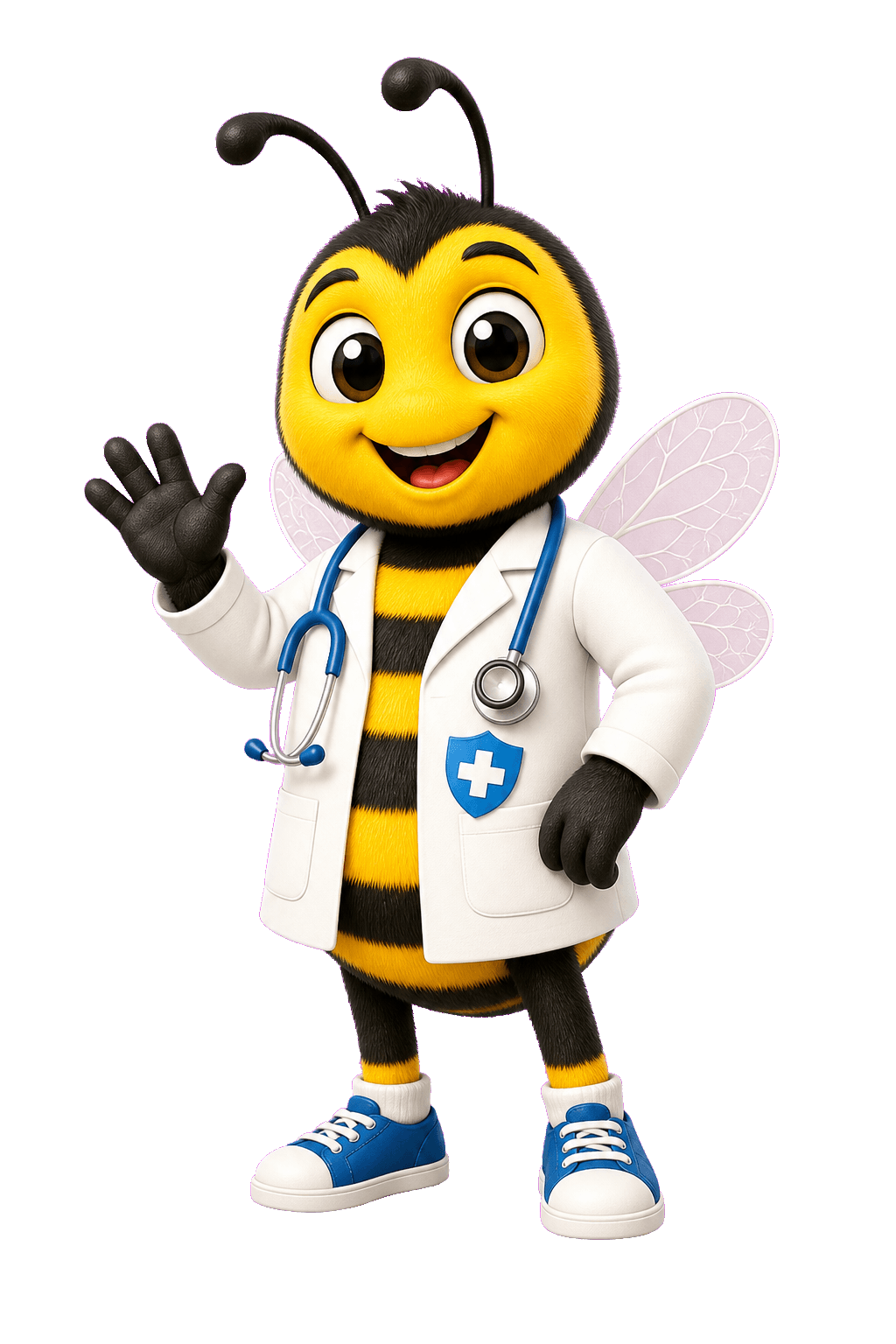 Dr. Bee, a friendly health coverage guide
